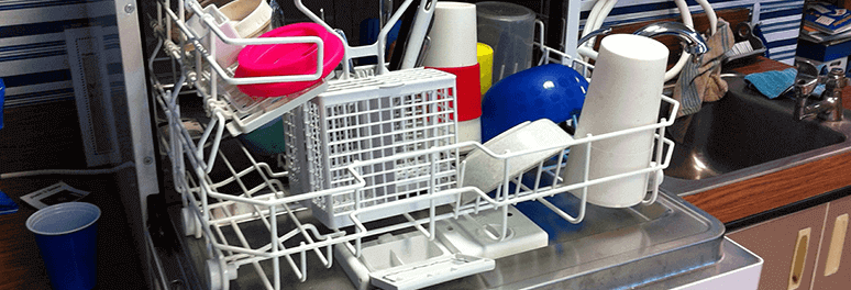 We offer dishwasher repair service