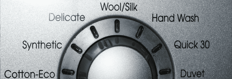 Washing machine control panel