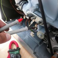 checking the current in an electrical appliance